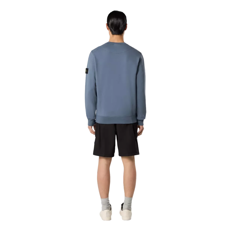 STONE ISLAND Stone Island Biologisch Katoen Sweater Donkerblauw - Match Laren