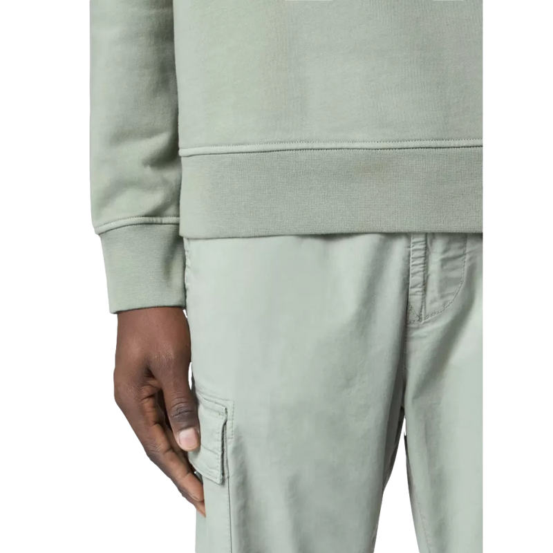STONE ISLAND Stone Island Katoenen Sweater Fleece Licht Groen - Match Laren