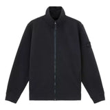 STONE ISLAND Stone Island Sweatshirt Met Volledige Rits En Geribde Details Marine - Match Laren