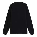 STONE ISLAND Stone Island Sweatshirt Met Ronde Hals En Geribde Details Zwart - Match Laren