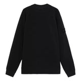 STONE ISLAND Stone Island Sweatshirt Met Ronde Hals En Geribde Details Zwart - Match Laren