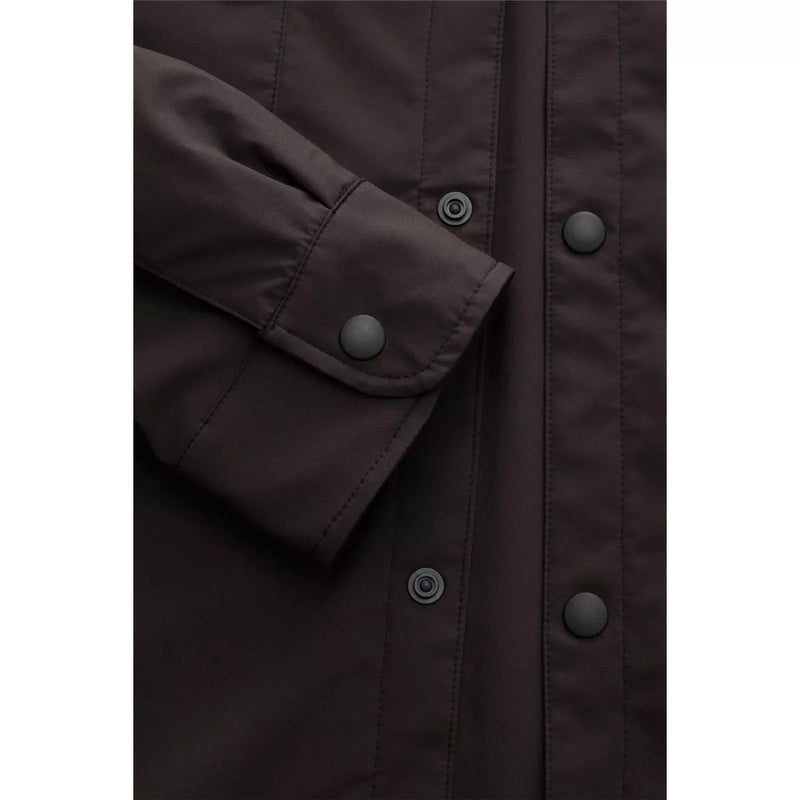 A TRIP IN A BAG A Trip In The Bag Overshirt ''Travel'' Donkerbruin - Match Laren