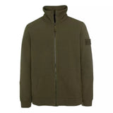 STONE ISLAND Stone Island Vest met Lange Ritssluiting Donkergroen - Match Laren