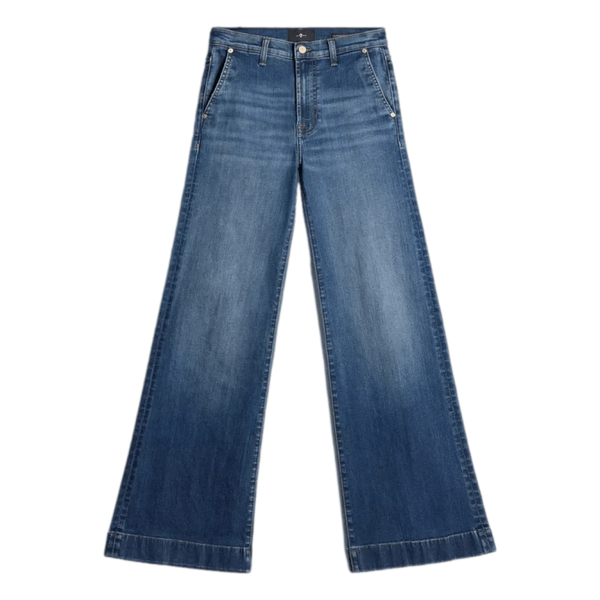 7 FOR ALL MANKIND JEANS BROEK 25 / MIDDEN DENIM 7 For All Mankind Jeans Modern Dojo Midden Denim - Match Laren