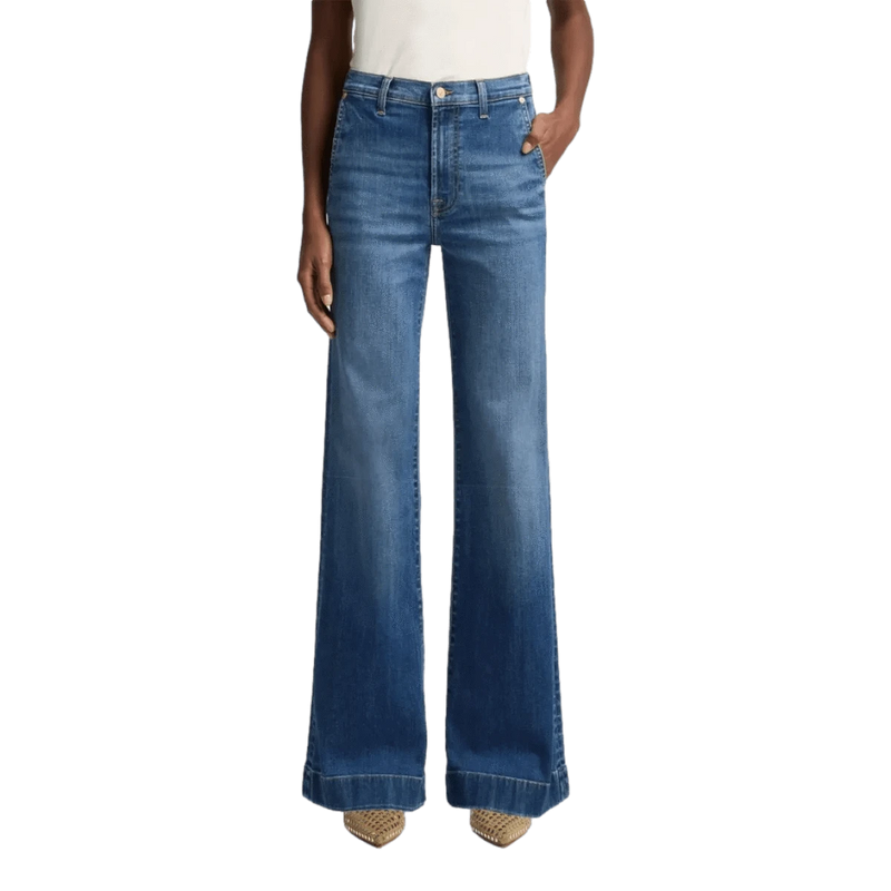 7 FOR ALL MANKIND JEANS BROEK 7 For All Mankind Jeans Modern Dojo Midden Denim - Match Laren