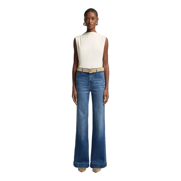 7 FOR ALL MANKIND JEANS BROEK 7 For All Mankind Jeans Modern Dojo Midden Denim - Match Laren