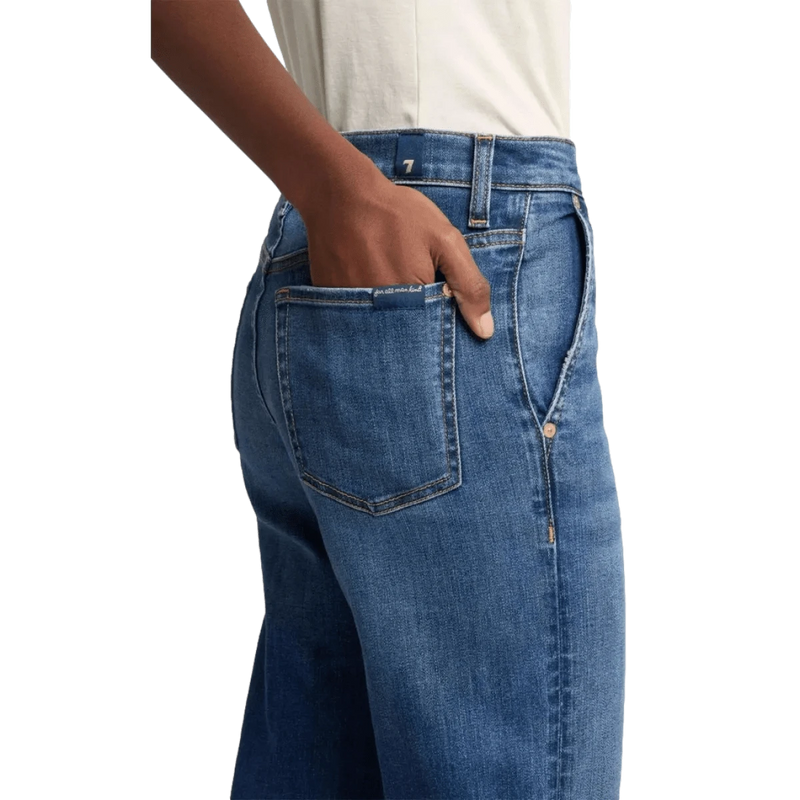 7 FOR ALL MANKIND JEANS BROEK 7 For All Mankind Jeans Modern Dojo Midden Denim - Match Laren