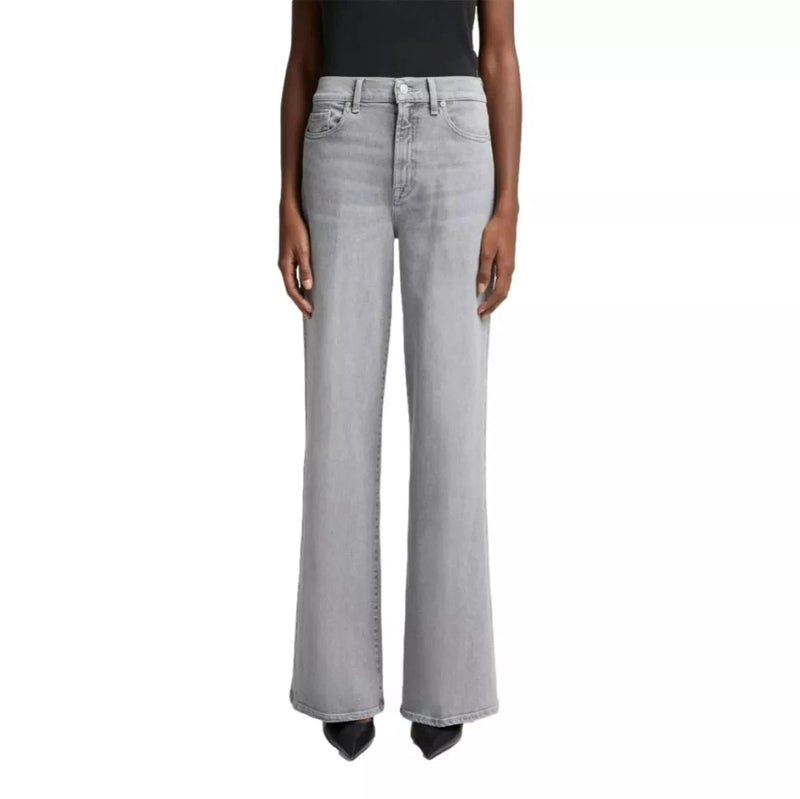 7 FOR ALL MANKIND JEANS BROEK 7 For All Mankind LOTTA Denim Jeans Lichtgrijs  - Match Laren