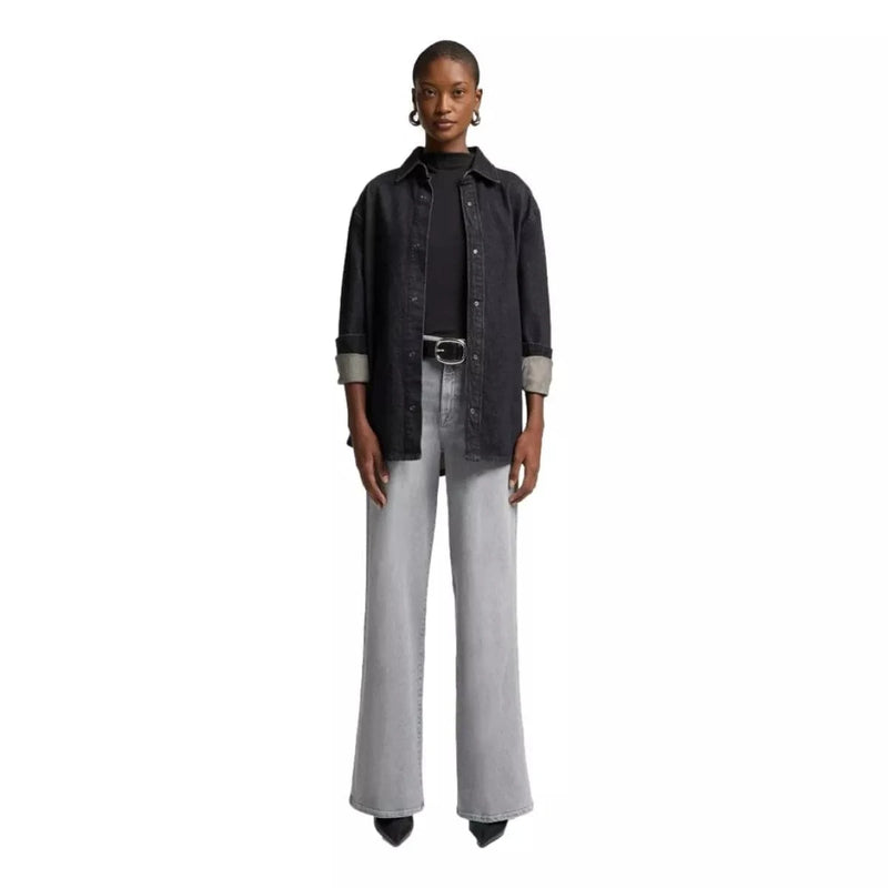 7 FOR ALL MANKIND JEANS BROEK 7 For All Mankind LOTTA Denim Jeans Lichtgrijs  - Match Laren