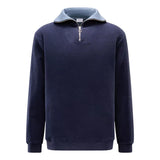 A TRIP IN A BAG A Trip In The Bag Quarter Zip Trui Indigo - Match Laren