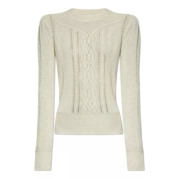 ISABEL MARANT Isabel Marant Kelia Trui Ecru - Sisera Laren