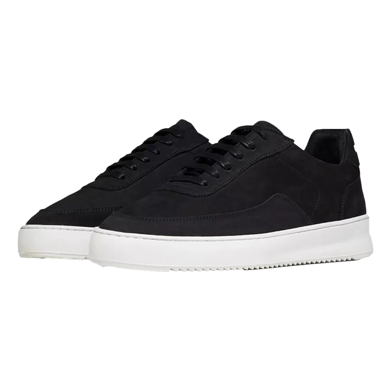 FILLING PIECES Filling Pieces Sneaker Mondo 2.0 Ripple Nubuck Zwart - Match Laren