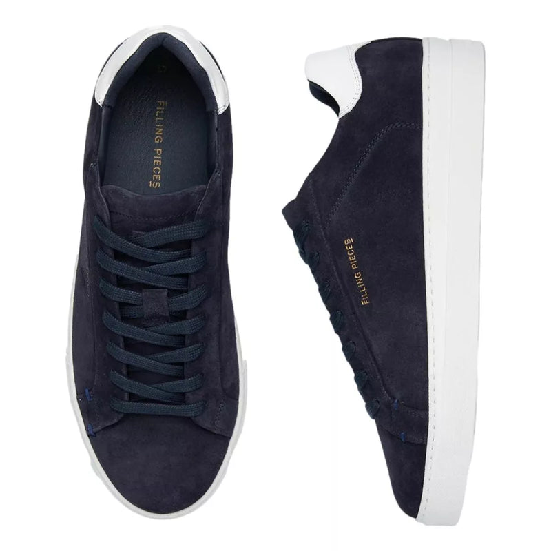FILLING PIECES Filling Pieces Tiebreak Grain Sneaker Navy - Match Laren