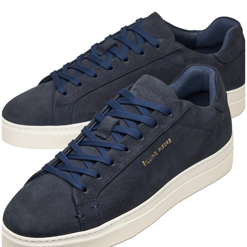 FILLING PIECES Filling Pieces Tiebreak Grain Sneaker Navy - Match Laren