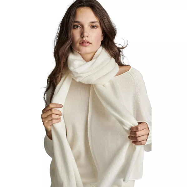 REPEAT Repeat Cashmere Sjaal Naturel - Match Laren
