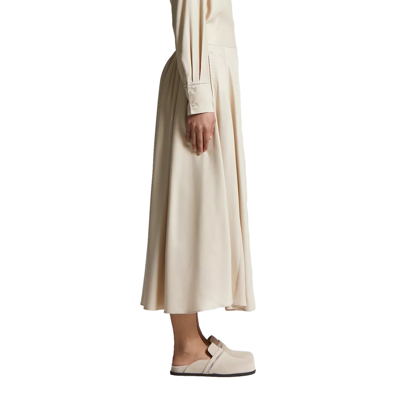 PESERICO Peserico Rok Van Viscose En Wol Zand - Match Laren