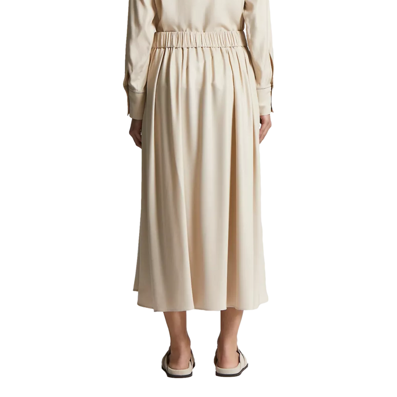 PESERICO Peserico Rok Van Viscose En Wol Zand - Match Laren