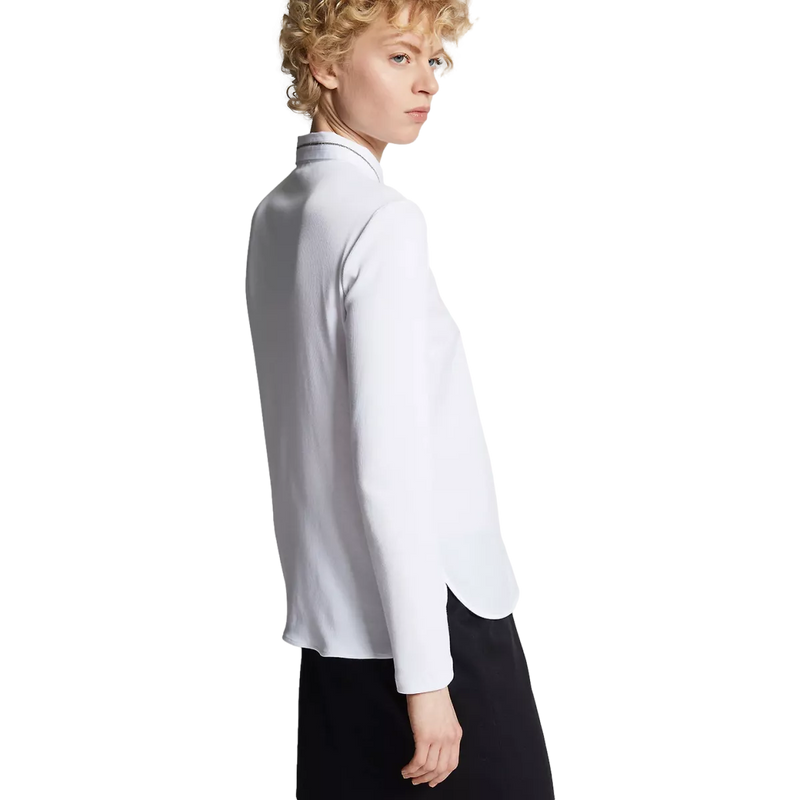 PESERICO Peserico Blouse Katoen Wit - Match Laren