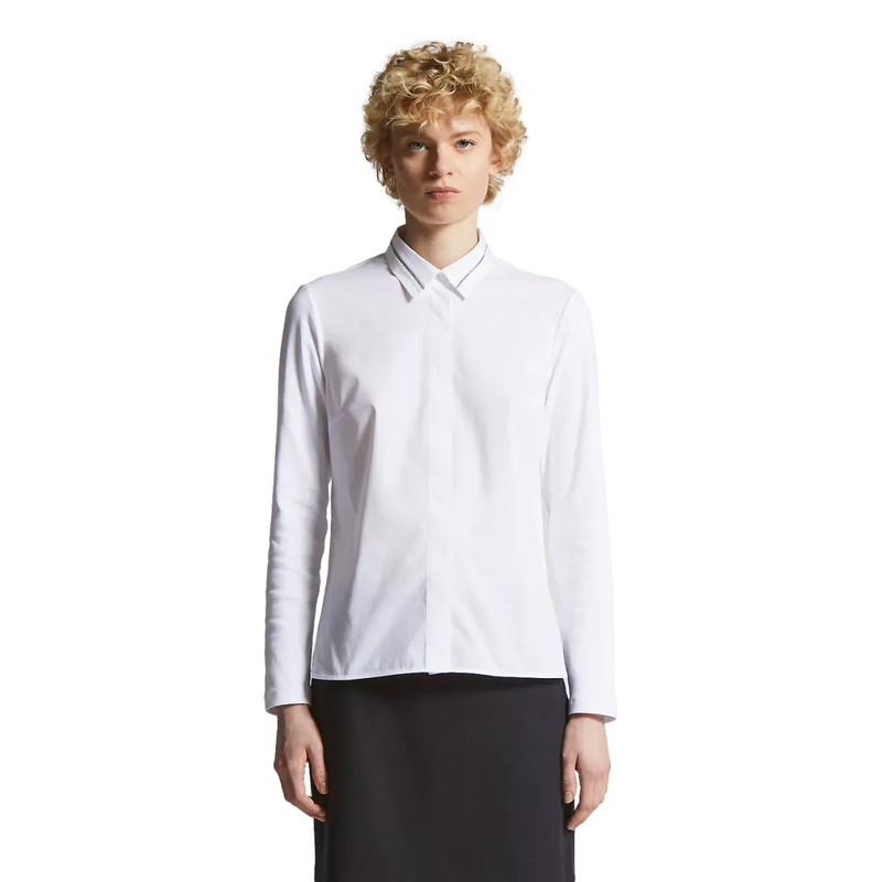 PESERICO Peserico Blouse Katoen Wit - Match Laren