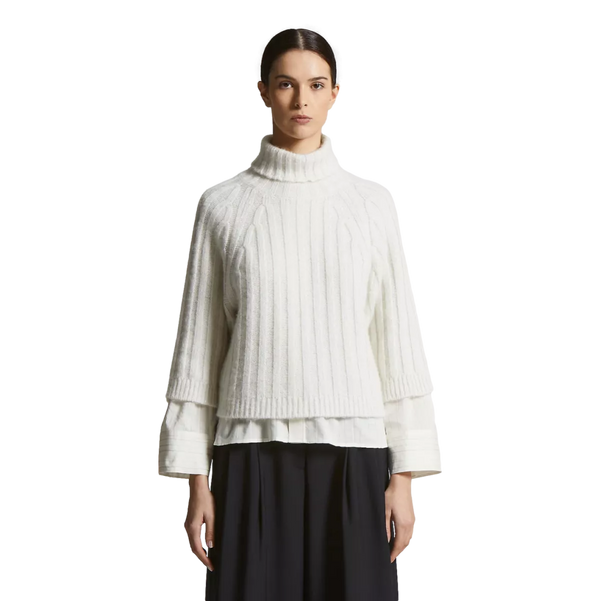 PESERICO Peserico Trui Kasjmier En Wol Off White - Match Laren