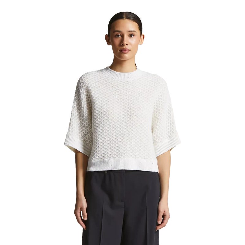 PESERICO Peserico Trui Wol En Alpaca Crème - Match Laren