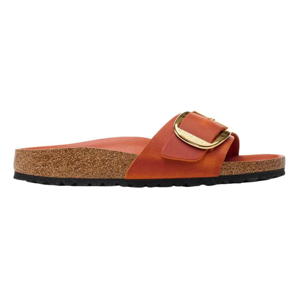 BIRKENSTOCK Madrid Big Buckle Vetleer Oranje - Match Laren