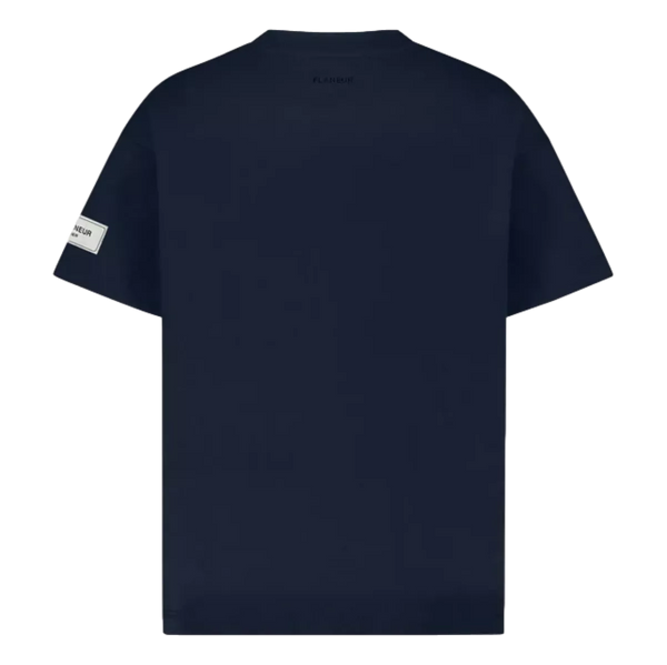 FLANEUR Flaneur Atelier T-shirt Marine - Match Laren