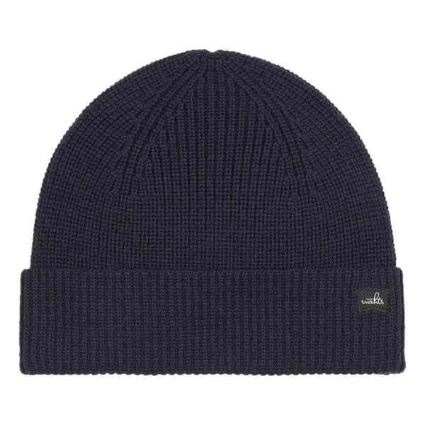 WAHTS WAHTS Cashfeel Merino Beanie Dark Blue - Match Laren