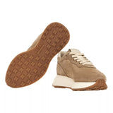 HOGAN Hogan Sneaker Zand Met Wit Logo - Match Laren