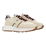HOGAN Hogan Sneaker H641 Ivory/Burgundy - Match Laren