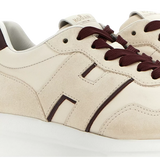 HOGAN Hogan Sneaker H641 Ivory/Burgundy - Match Laren