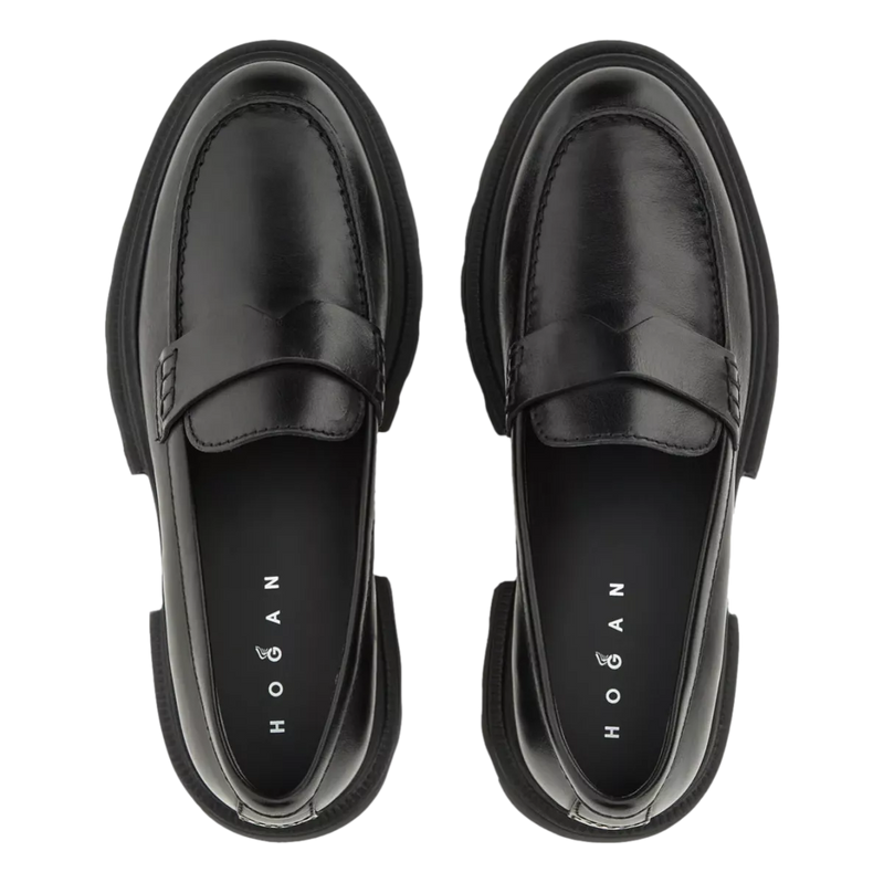 HOGAN Hogan 10-Storey Loafers Zwart - Match Laren