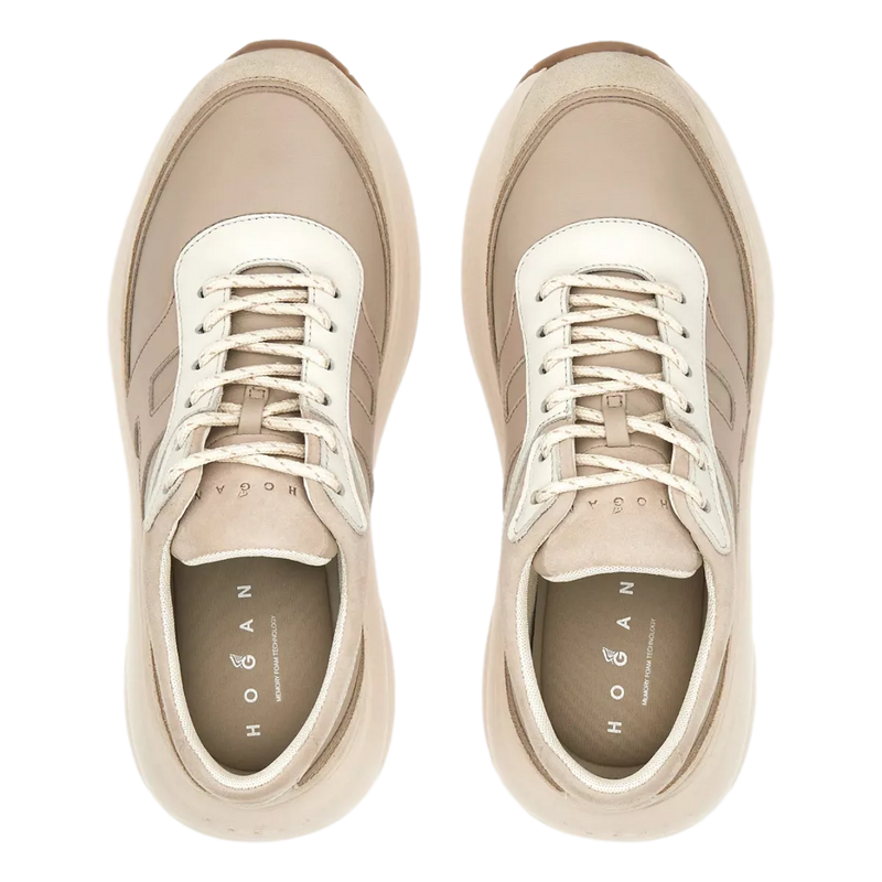 HOGAN Hogan Sneaker H696 Zand - Match Laren