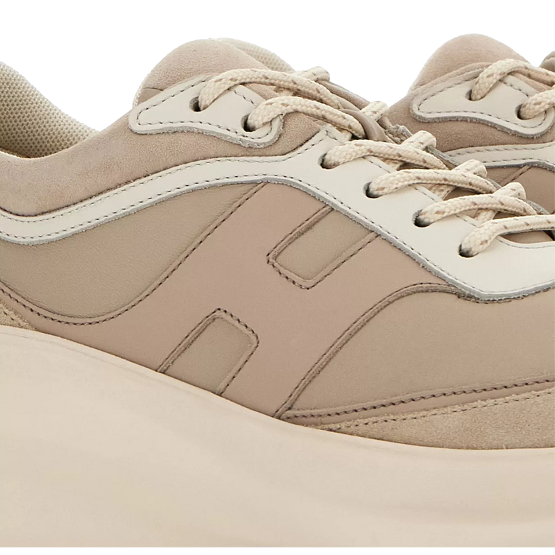 HOGAN Hogan Sneaker H696 Zand - Match Laren