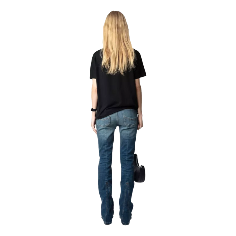 ZADIG & VOLTAIRE Zadig & Voltaire Tommer Fallen Angel T-Shirt Zwart Combi - Match Laren