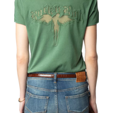ZADIG & VOLTAIRE Zadig & Voltaire Fallen Angel Visnet T-Shirt Groen - Match Laren