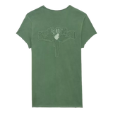 ZADIG & VOLTAIRE Zadig & Voltaire Fallen Angel Visnet T-Shirt Groen - Match Laren