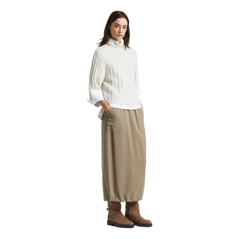 PESERICO Peserico Trui Kasjmier En Wol Off White - Match Laren