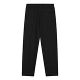 OLAF Olaf Getailleerde Slim Broek Met Elastiek Zwart - Match Laren