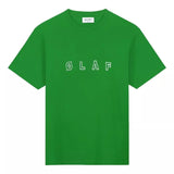 OLAF Olaf Sans Embro Logo T-Shirt Groen - Match Laren