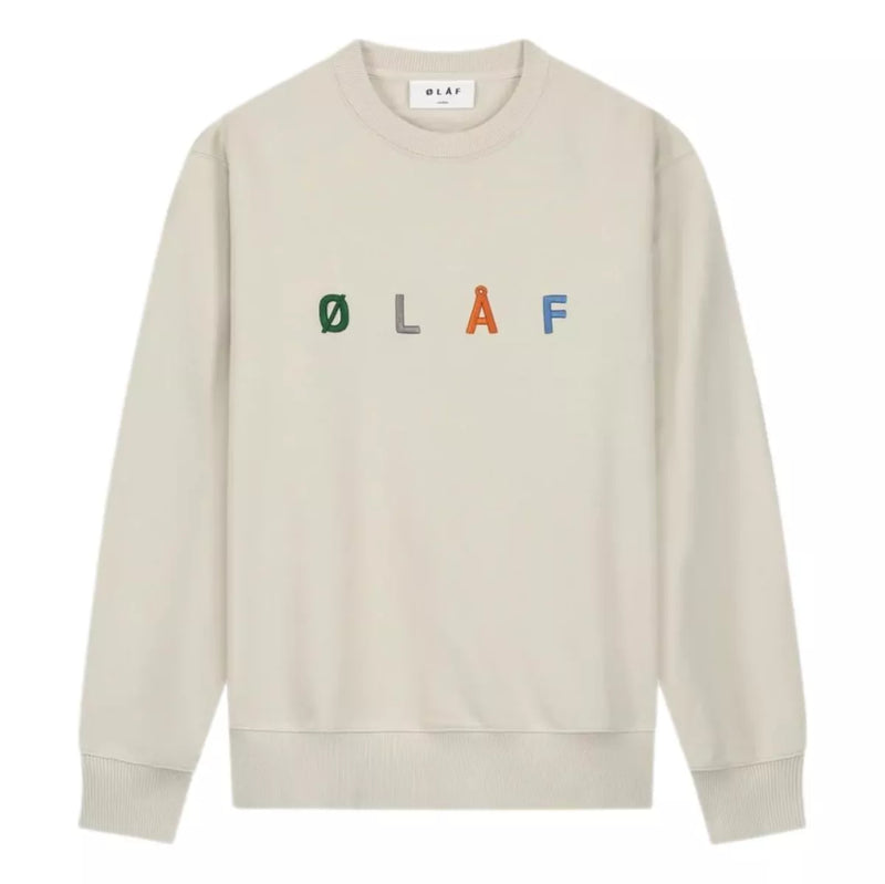 OLAF Olaf Sans Embro Crewneck Sweater Zand - Match Laren