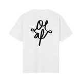 OLAF Olaf Monogram Graphic T-Shirt Wit - Match Laren