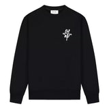 OLAF Olaf Monogram Graphic Trui Zwart - Match Laren