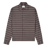 OLAF Olaf Plaid Boxy Shirt Hot Fudge - Match Laren