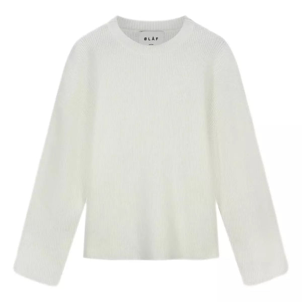 OLAF Olaf Signature Knitted Crewneck Trui Crème - Match Laren