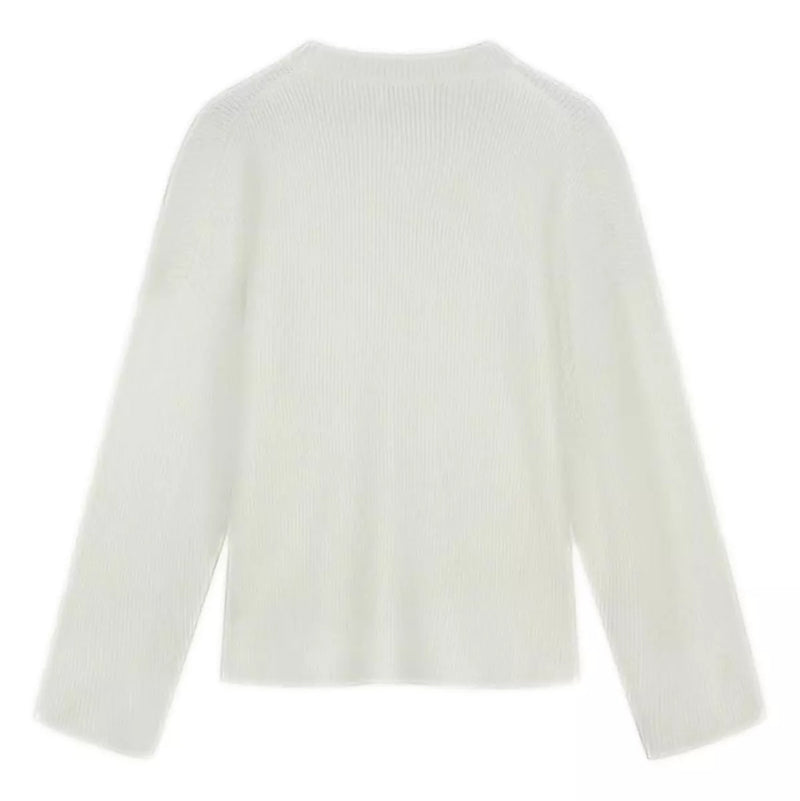 OLAF Olaf Signature Knitted Crewneck Trui Crème - Match Laren