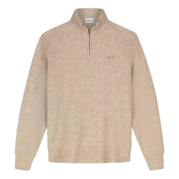 OLAF Olaf Signature Zip Up Trui Beige - Match Laren