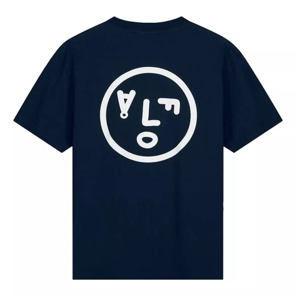 OLAF Olaf Signature Face T-Shirt Donkerblauw - Match Laren
