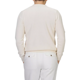 MC2 SAINT BARTH Saint Barth Heron Trui Off White - Match Laren