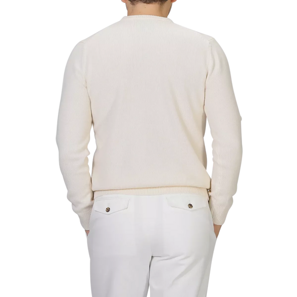 MC2 SAINT BARTH Saint Barth Heron Trui Off White - Match Laren